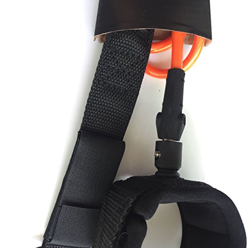 image for UPSURF Surfboard and SUP Leash 6 foot Premium Leash (7 Colors) with Tr