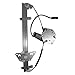 AutoandArt Brock Replacement Passenger Rear Power Window Regulator with Motor Assembly Compatible with 2000-2004 Dakota Quad Cab Pickup Truck