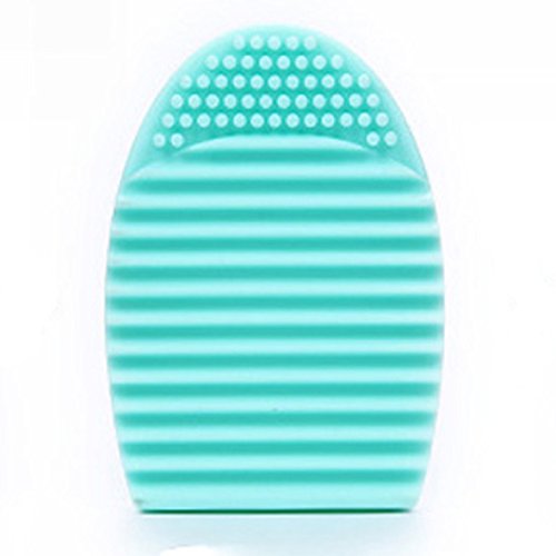 Tonsee Cosmetic Makeup Brush Finger Glove Silicone Hand Cleaning Tool (Green)