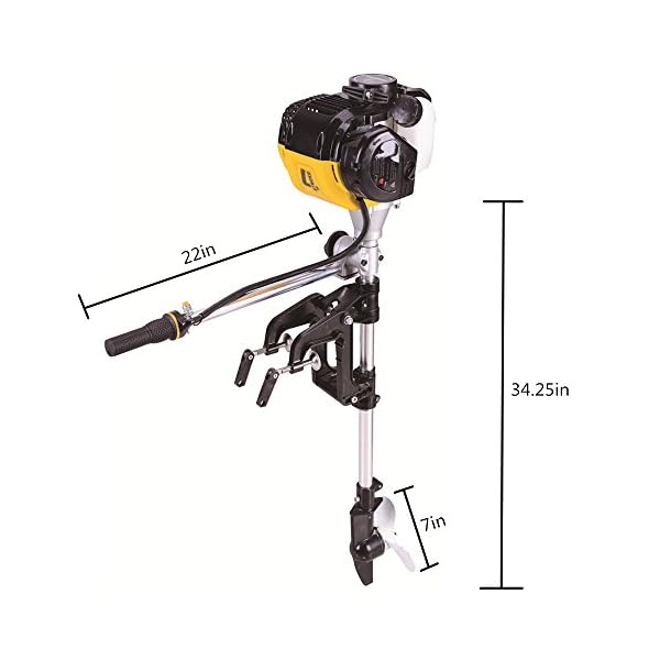 4-stroke-14HP-Superior-Engine-Outboard-Motor-Inflatable-Fishing-boat-motor