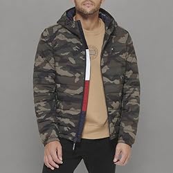 Tommy Hilfiger Men's Stretch Poly Hooded Packable