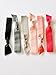 Hair Ties, Set of 6, Fall Winter Ombre by Lucky Girl Hair Ties