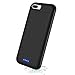 iPhone 8 Plus / 7 Plus Battery Case 7000mAh, Gasopic Extended Rechargeable Charger Case External Battery Pack Portable ANK Charging Case for iPhone 7 Plus, 8 Plus -Black