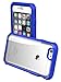 iPhone 6s Case, roocase [Glacier TOUGH] iPhone 6 (4.7) Hybrid Scratch Resistant Clear PC / TPU Armor Full Body Protection Case Cover with Built-in Screen Protector for Apple iPhone 6 / 6s (2015), Palatinate Blue