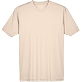 UltraClubs Men's Cool &amp; Dry Sport Performance Interlock Tee, Sapphire, 2X-Large
