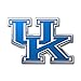 FANMATS 60532 Kentucky Wildcats Heavy Duty Aluminum Embossed Color Emblem, Auto Emblem Decal