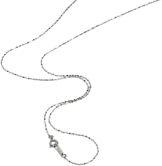 Amazon | [ルビイ] ステンレス 316L S字ツイスト チェーン ネックレス 幅1.2mm 長さ55cm | チェーン 通販