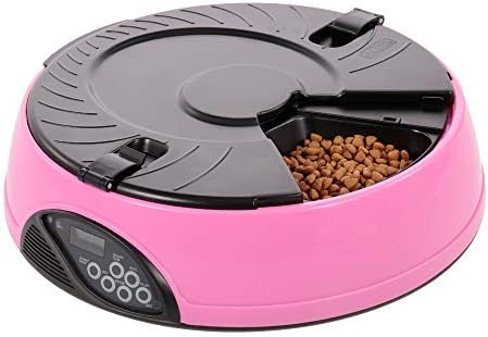 Lixada Automatic Pet Feeder Timer Dog Food Dispenser Water Food