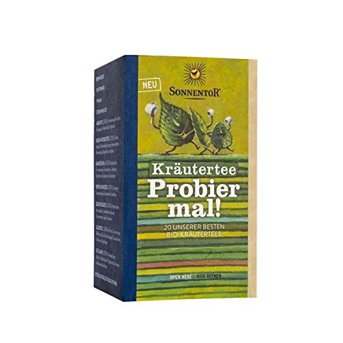 SONNENTOR Probier mal! Kräutertee - 20 beste Kräutertees und Teemischungen in einer Packung