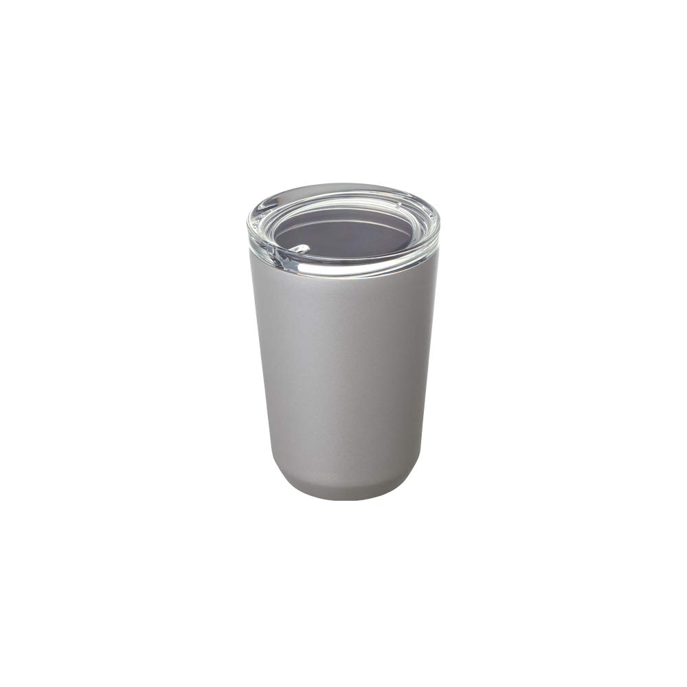 Kinto 20275 To-Go Tumbler, 12.2 fl oz (360 ml), Silver