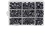 Haobase 270Pcs Hanger White Print Coat Sizer XXS-4XL Size Marker Letter Tags(Each Size 30Pcs)