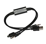 New iPod iPhone 5 5S 5C iPad Lightning Y Cable cord USB & 3.5mm AUX Cable adapter Lead Wire for BMW Series & MINI Cooper
