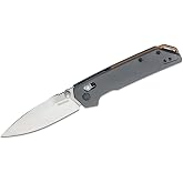 Kershaw Iridium Reverse Tanto Folding Pocket Knife, Sleek 3.4 inch D2 Steel Blade, DuraLock Locking Mechanism, Aluminum Handle, Designed in the USA