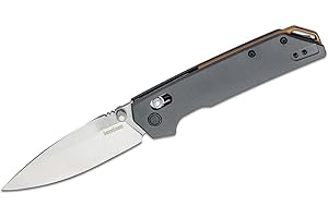 Kershaw Iridium Reverse Tanto Folding Pocket Knife, Sleek 3.4 inch D2 Steel Blade, DuraLock Locking Mechanism, Aluminum Handle, Designed in the USA