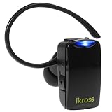 iKross Portable Bluetooth Wireless Handsfree Microphone Headset for Lenovo TAB 2 A10-70, TAB 2 A8, Tab 2 A7-10, Miix 3, Tab S8-50, Tab A7-40, Tab A7-50