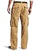 Unionbay Men's Cotton Twill Survivor Cargo Pant, Rye, 34x34