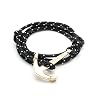 VIRGINSTONE-Gold-Plated-Anchor-Bracelets-on-Colorful-Nylon-Ropes