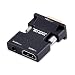 Tendak Active 1080P Female HDMI to VGA Male Converter Adapter Dongle with 3.5mm Stereo Audio Portable HDMI Connector for Laptop PC PS3 Xbox STB Blu-ray DVD TV Stick