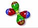 World of Eric Carle Ladybug Wood Maraca Instrument for Kids