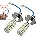 2 x Car H3 25 SMD LED for White Headlight Fog Light Lamp Bulbs