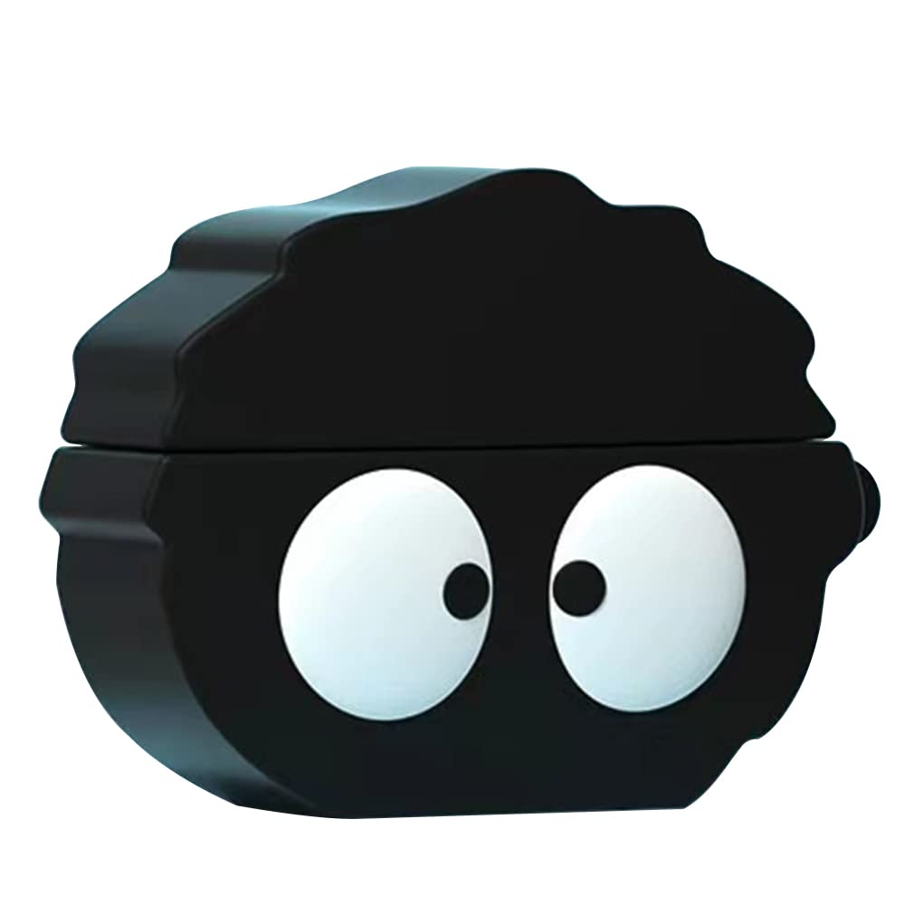 Akancy Compatible with Oppo enco air 2 pro custodia per cuffie, [Supporta la ricarica Wireless] [Custodia protettiva antiurto] Custodia protettiva in silicone protettiva per cuffie (Big Eyes)