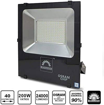 Foco Proyector LED de exterior 200w 24000lm luz neutra 4000k ...