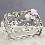 StealStreet SS-A-38108 Butterfly Decoration Jewelry Box, Pink