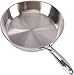 Stainless Steel Deep Frypan - 12 Inch - Premium Quality - 30 x 5.5 cm - Multipurpose Use for Home Kitchen or Restaurant - Chef’s Choice