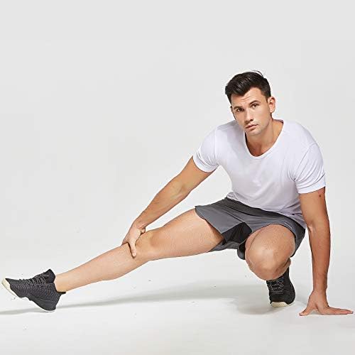 Breathable mesh shorts with pockets.