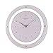 Seiko White Quiet Sweep Floating Wall Clock