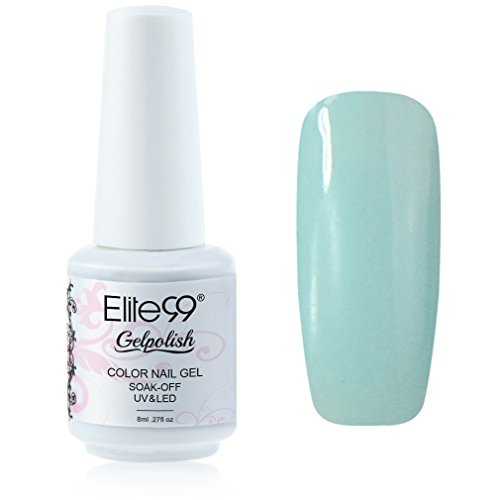 Elite99 Gelpolish Soak-off Gel Nail Polish UV LED Nail Art Cyan 8ml 1341 Elite99 Gelpolish Soak-off Gel Nail Polish UV LED Nail Art Cyan 8ml 1341