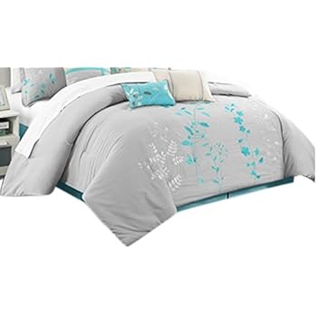 Amazon.com: Chic Home 8 Piece Bliss Garden Comforter Set
