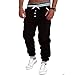 Chen Men's Harem Casual Baggy Hiphop Dance Jogger Sweatpants Trousers