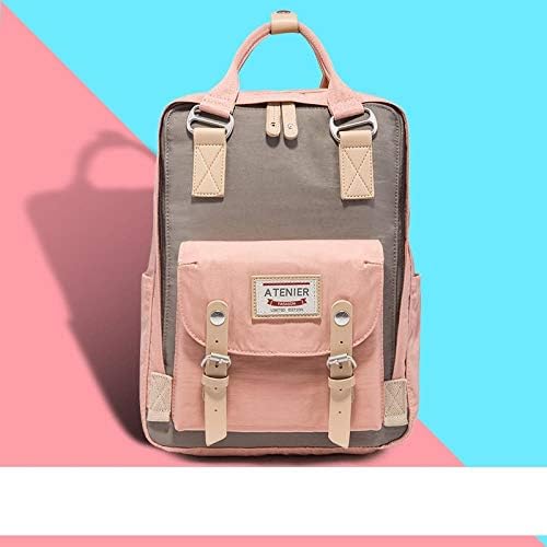 for Boy and Girl Doughnut Shoulder Bag Travel Backpack for Junior High School and Primary School Students, Fly Ash Mixing (Big Size)