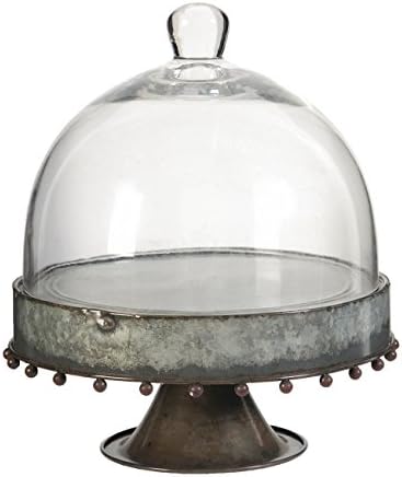 Glass Cake Dome with Stand (Large)