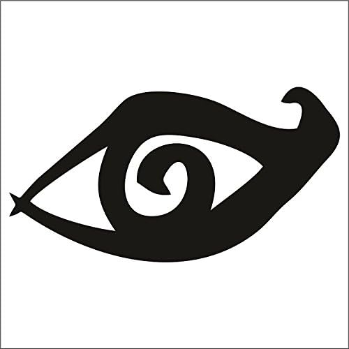 Cove Signs Clairvoyant Sight Rune Decal/Sticker - Black 4"