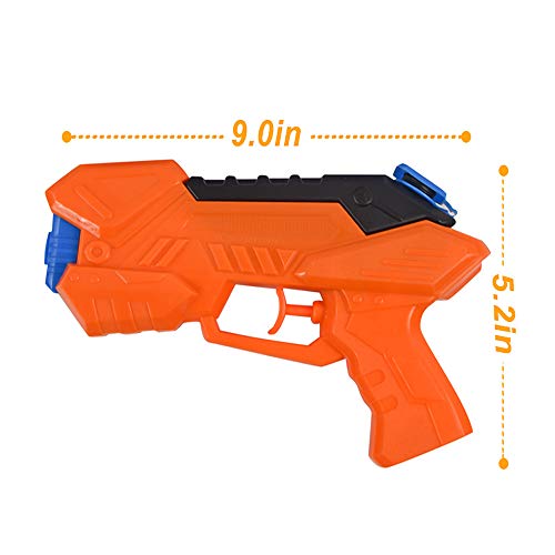 MINGKIDS Top 10 Water Gun Pistol,Summer Gifts for Age 3 4 5 6 7,Squirt Gun Water Spray for Swimming Pool Beach (1 PCS Red)