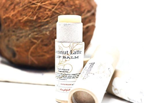 Pure Palette Scents - Coconut Latte' Moisturizing Shea Butter Lip Balm in Push-up Paper Tube