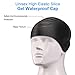 6 Pieces Waterproof Swimming Cap Silicone Swim Caps for Men and Women Supplies, Black, White and Gray