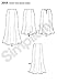 Simplicity 2058 Women's Skirt Sewing Patterns, Sizes 20W-28W