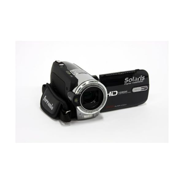 Solaris V596HDMI Ferrania Digital Camcorder (5 Megapixel, 5-Fach Opt. Zoom, 32MB – Bild 6