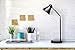 O’Bright LED Desk Lamp with USB Charging Port, 100% Metal Lamp, 270° Flexible Swivel Arms, Soft White LED Reading Light (3000K), Bedside Reading Lamp, Office Lamp, Table Lamp, ETL Listed (Black)