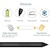VORCSBINE Active Stylus Pen for Microsoft Surface Pro X/7/6/5/4, Surface Go 1/2, Surface Book, Surface Studio 1024 Level Pressure Sensitivity with MPP Certificate-Black