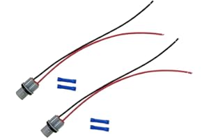 2-Pack Side Marker Lamp Light Socket Wire Harness for Mercedes W203 W204 W215 W216 W208 W209 W219 W210 W211 W212 X164 X204 W1