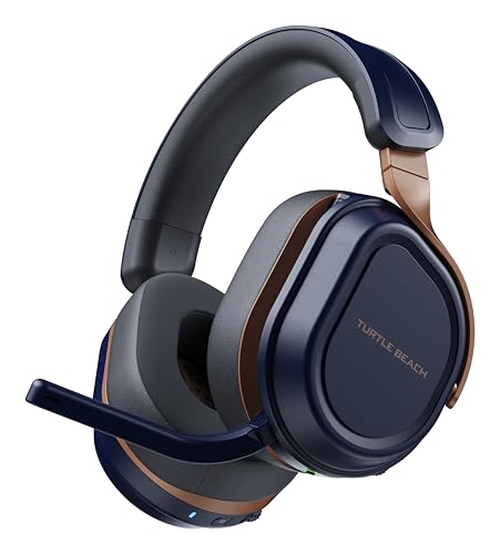 Turtle Beach Stealth 700 Azul Cobalto Xbox Auriculares de Juego Inalambricos con 80hr Batería, Altavoces de 60 mm, Transmisores Duales y Bluetooth para Xbox Series X o S, Xbox One, PC y moviles