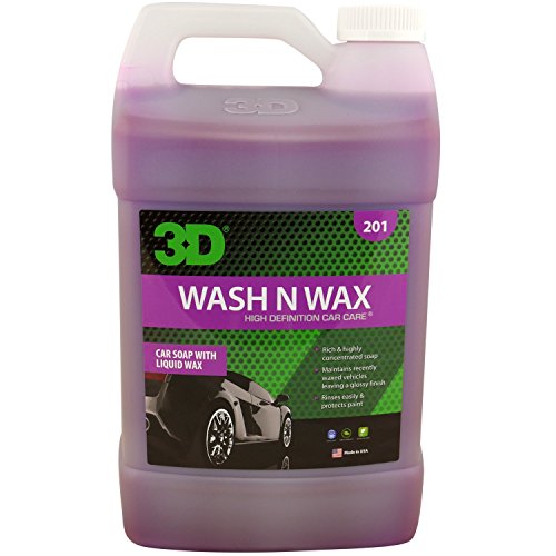 Wash n wax - shampoo & conditioner - 1 gallon