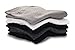 Makhry 2 Pairs Moisturizing Spa Gel Socks for Hard Dry Cracked Skin Recovery Socks Classical Grid Socks For Men Size 6-11 (L, Black&Grey)