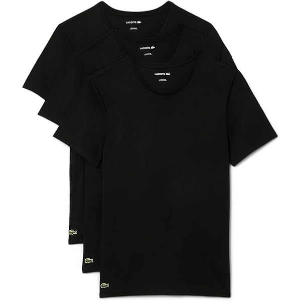 (取寄) ラコステ メンズ 100パーセント コットン スリム フィット クルーネック T-シャツ 3-パック Lacoste men 100% Cotton Slim Fit Crew-neck T-shirt 3-pack White/Grey/Black Amazon.com: Lacoste Men's 100% Cotton Slim Fit Crew-Neck T-Shirt 3
