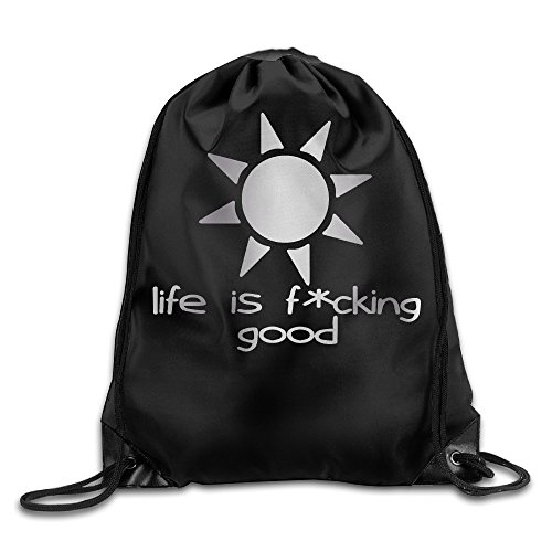 life is good drawstring backpack