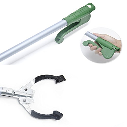 POPETPOP 40cm Greifzange lange Aluminium Greifhilfen für Senioren – Bild 4
